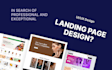 craft figma landing page UI UX website design