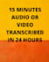 provide accurate  transcripts for your youtube videos