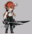 make customized limbus company battle sprite style chibi