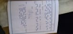 handwrite notes and letters