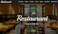 design restaurant website, catering, food website