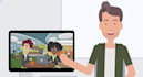 create 2d animated explainer video of any language