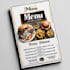 do restaurant menu , food menu, menu board design