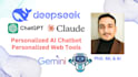 create web tools, chatbots using deepseek api, chatgpt, claude