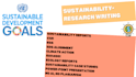 expertly research on urgent sustainability, csr, sdgs, esg, ems