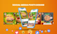 design social media posts facebook posts instagram posts ads