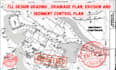 design grading plan, drainage plan, erosion and sediment control plan