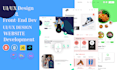 do website development as UI UX designer web developer front