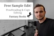 copy edit and proofread your fantasy book