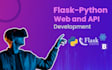 build your python ai web application using flask or django