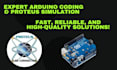 program arduino and simulate your project in proteus