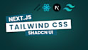build a modern next js app with tailwind CSS shadcnui vercel