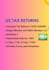 prepare and e file US tax returns for individual and business 1040,1120,1065