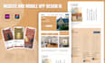 do UI UX website design and mobile app ui ux, dashboard ui ux