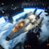 design spaceship, sci fi illustration and sci fi art