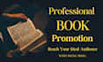 do professional book promotion