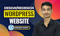 build, design or redesign wordpress website, rebuild wordpress elementor website