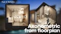 create 3d exploded or axonometric view for your product or mattress