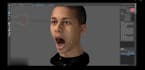 3d warudo, animate,rig 3d avatar,3d face expression, lip sync,rig animaze model