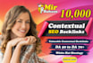 do high da SEO contextual dofollow backlinks with white hat link building