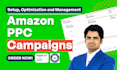 setup and manage your amazon ppc campaigns and amazon ads