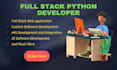 be your full stack python developer for web and automation projects