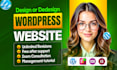 create multilangual wordpress website, redesign wordpress website clone website