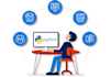 develop any python code or program