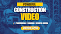 create professional construction video ads