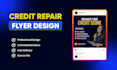 design credit repair and tax flyer