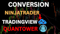 code and convert your ninjatrader to  tradingview or quantower