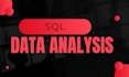 do data analysis using sql server