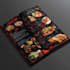 create restaurant food menu design