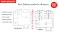 convert PDF to cad, redraw floor plans, and matterport