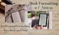 format your book for KDP and print using atticus