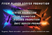 grow rust minecraft fivem promotion, server promotion, dayz server, game server