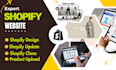 edit shopify, update shopify, clone shopify, shopify design, redesign shopify