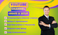 professionally  your youtube channel create and setup with banner, logo SEO