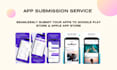 submit your apps to your play store and app store