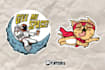 do cute cartoon character logo design