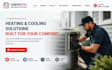design wix squarespace hvac website hvac installation furnace repair website