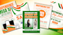 design independence day social media ads posts and flyer