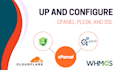 set up and configure cpanel, plesk, and SSL