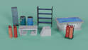 provide low poly 3d models