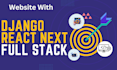 develop a fullstack custom django and nextjs ecommerce webapp