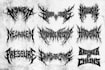draw a death metal logo