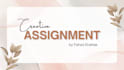 write your assignment and design a captivating presentation