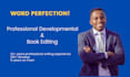 be your developmental editor and proofreader for your book