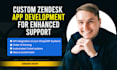 create a zendesk custom app