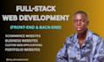 be your full stack web developer